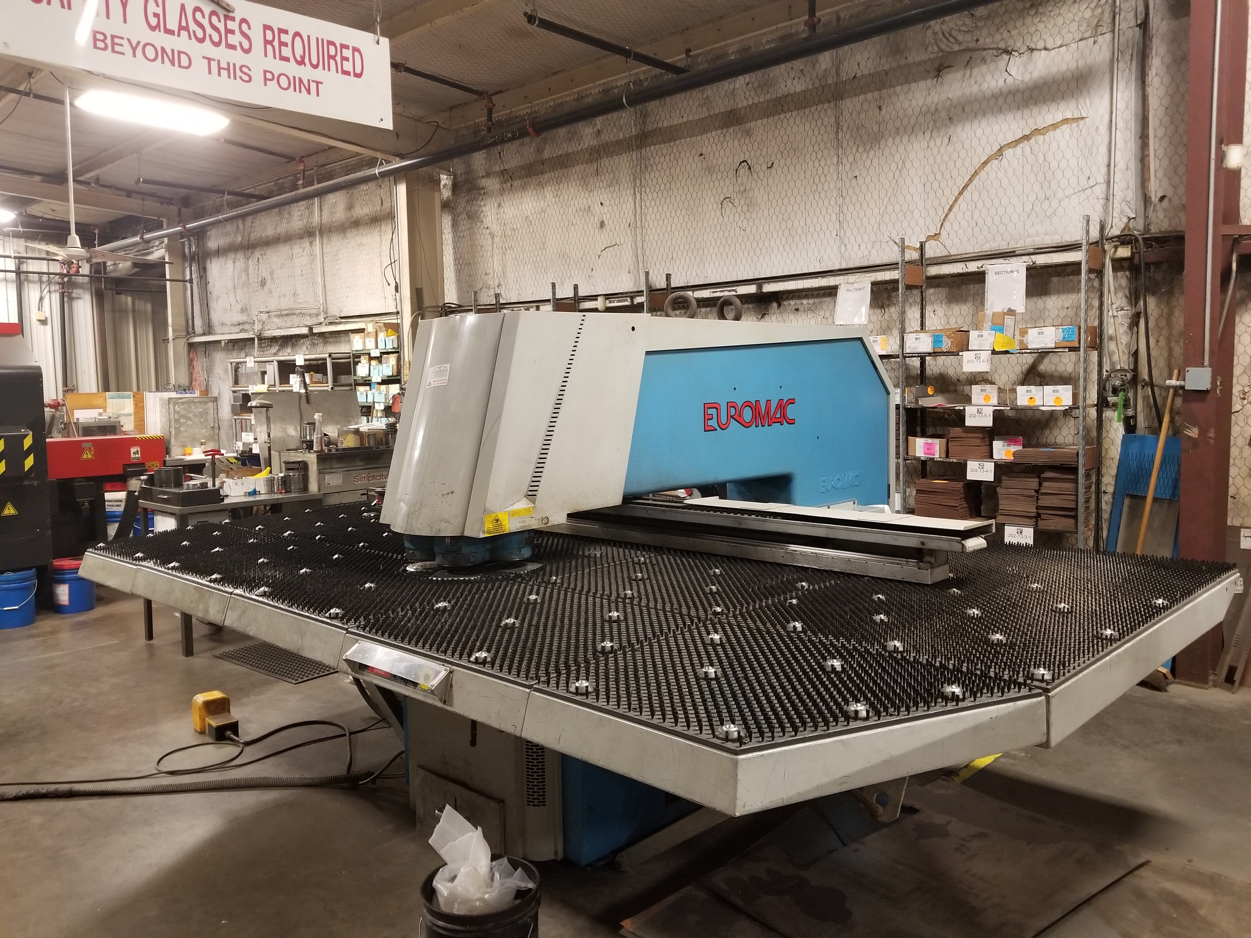 2004 Euromac MTX 1250 CNC Turret Punching System (#1942)